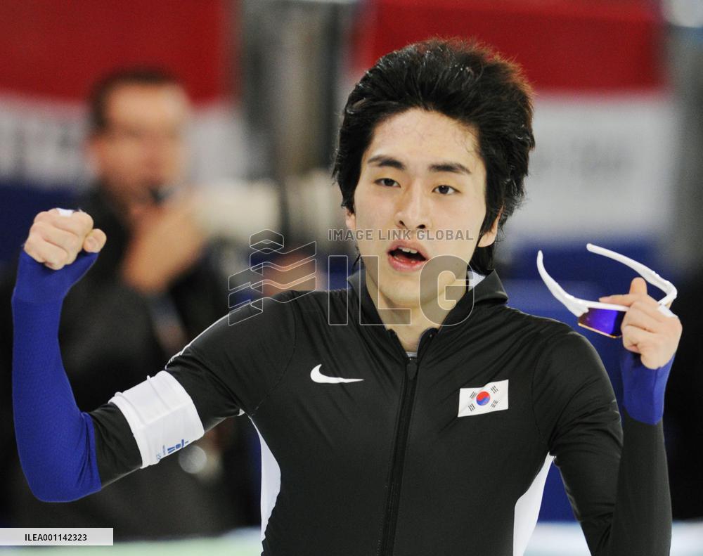 S. Korea's Lee wins 10,000m speed skating