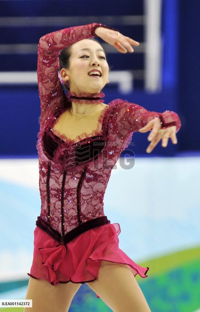 Asada finishes 2nd in women's short program