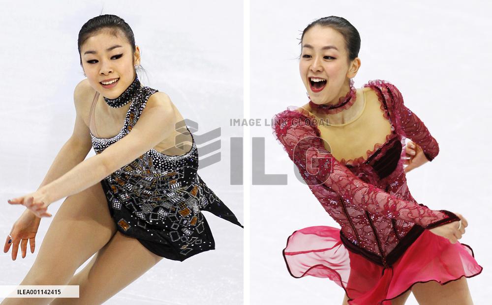 Kim Yu Na tops short program, Asada 2nd