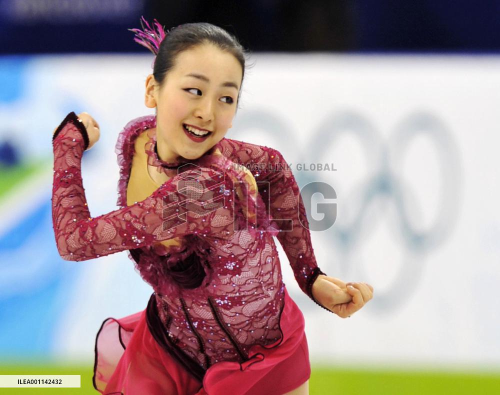 Asada finishes 2nd in women's short program