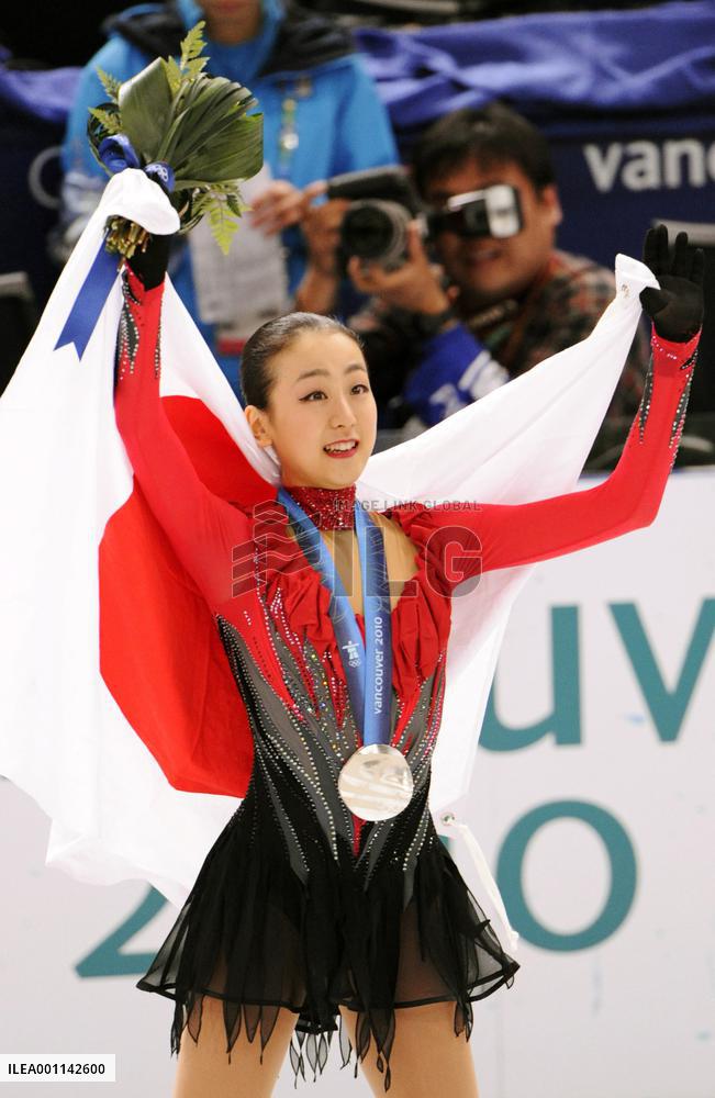 Asada wins silver at Vancouver Olympics