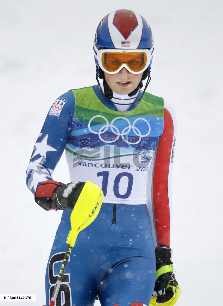 American Vonn crashes out in women's slalom