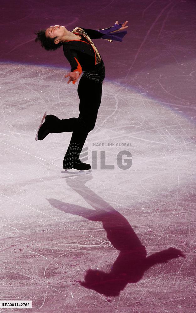 Japan's Takahashi performs at Olympic exhibition gala