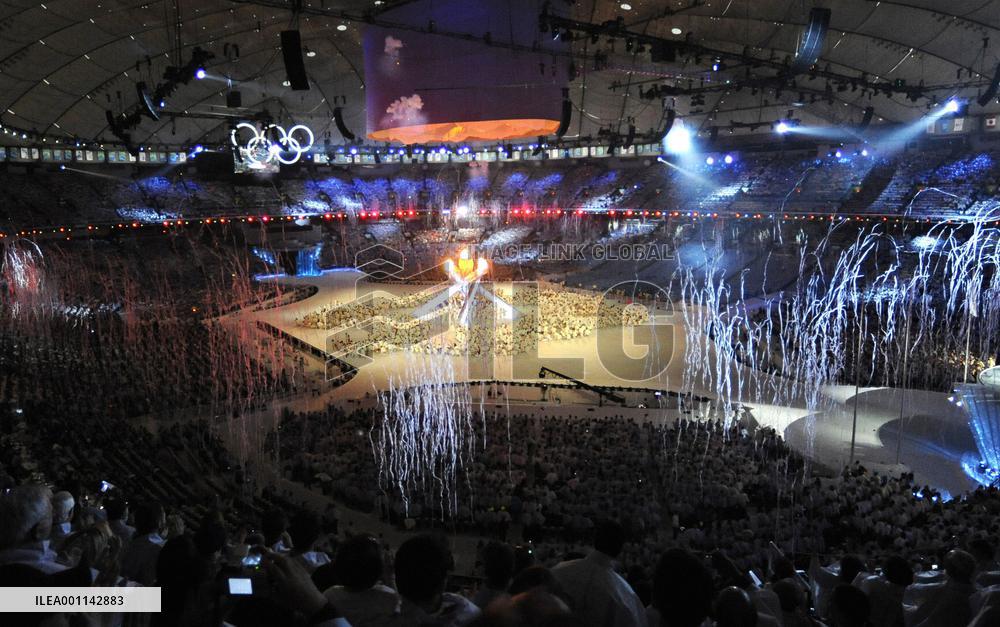 Closing ceremony for Vancouver Winter Olympics