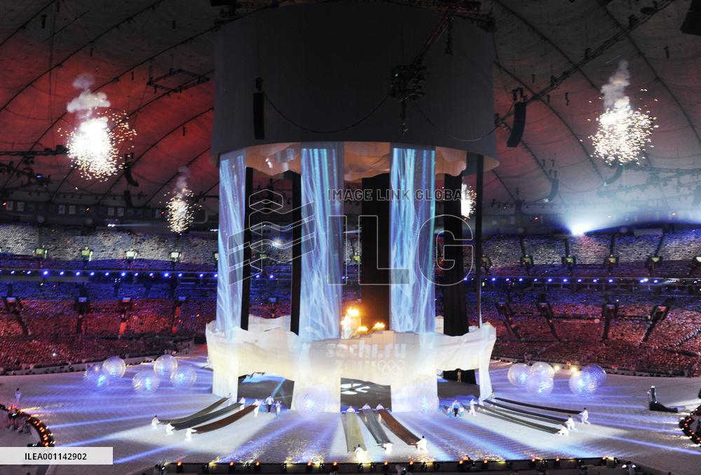 Closing ceremony for Vancouver Winter Olympics