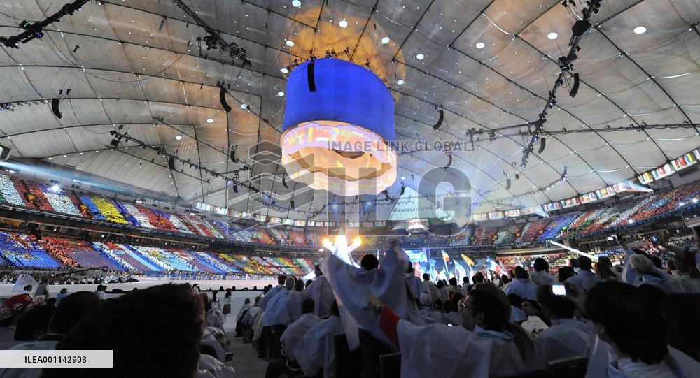 Closing ceremony for Vancouver Winter Olympics
