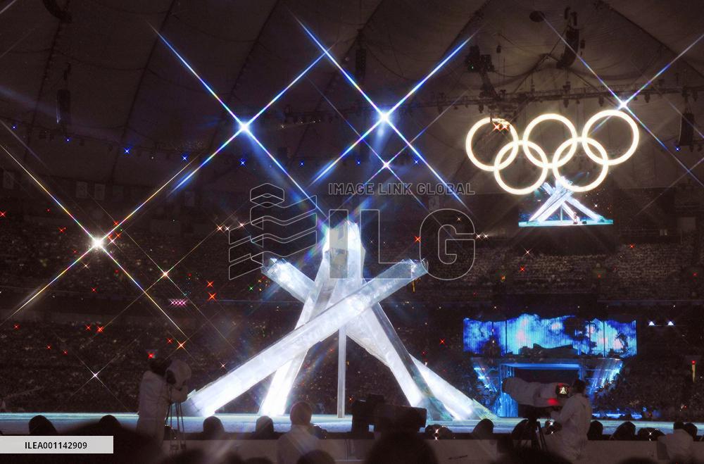 Closing ceremony for Vancouver Winter Olympics