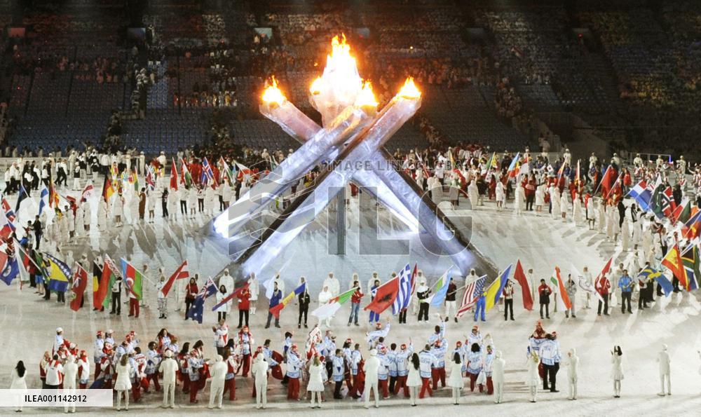 Closing ceremony for Vancouver Winter Olympics