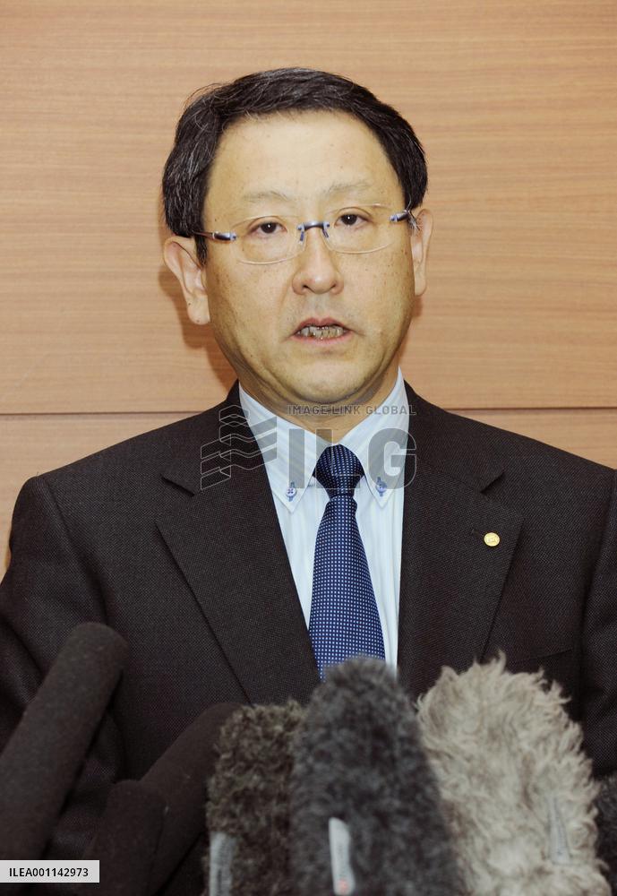 Toyoda mum on fix over oil leakage, undecided on Europe visit