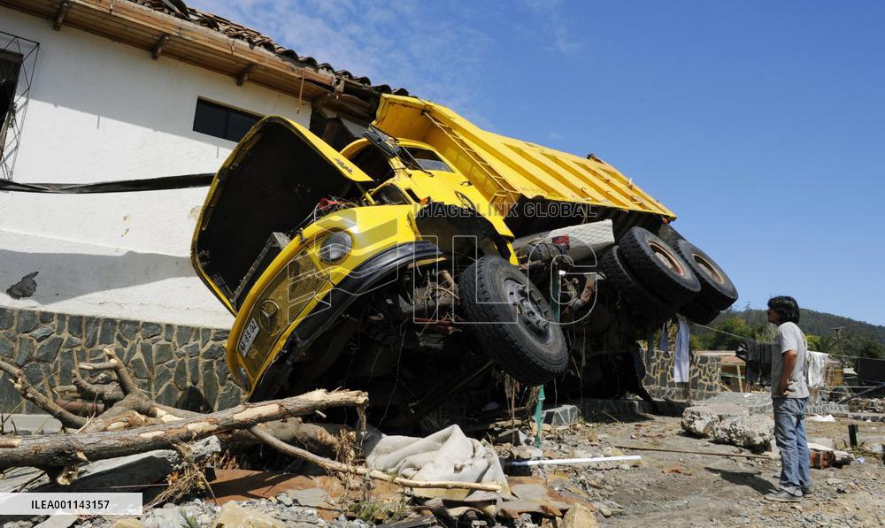 Aftermath of Chile quake