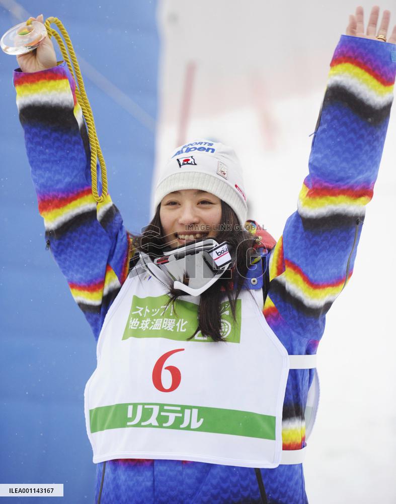 Uemura triumphs at weather-hit World Cup meet