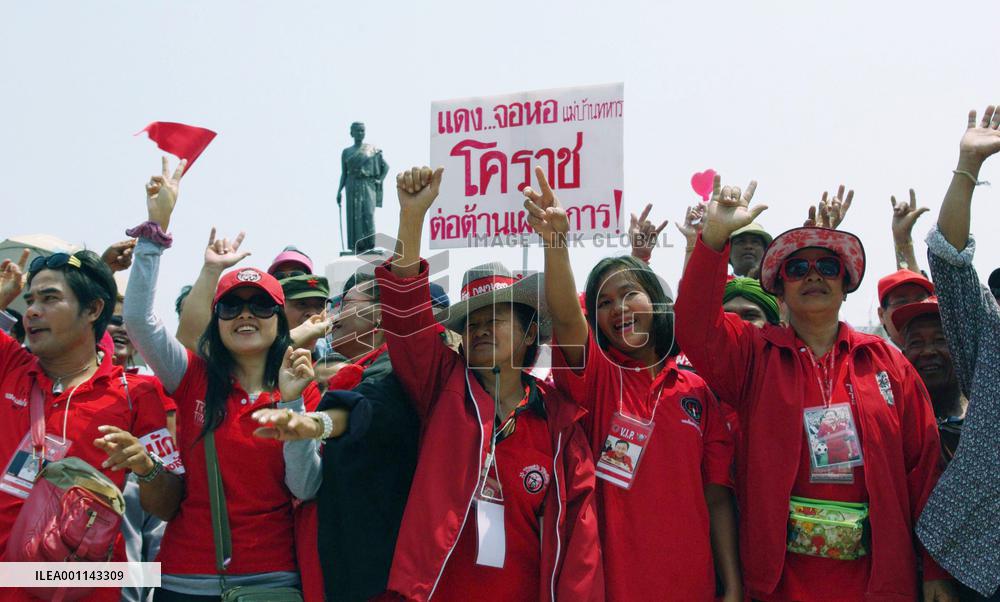 Pro-Thaksin rally in Thailand