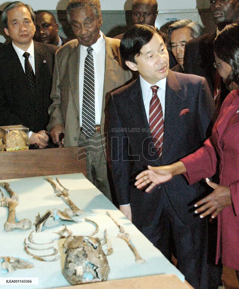 Japan crown prince in Kenya