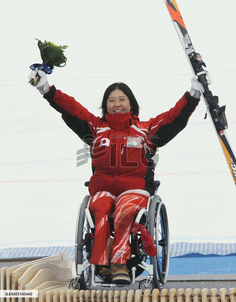 Obinata wins bronze in women's giant slalom sitting
