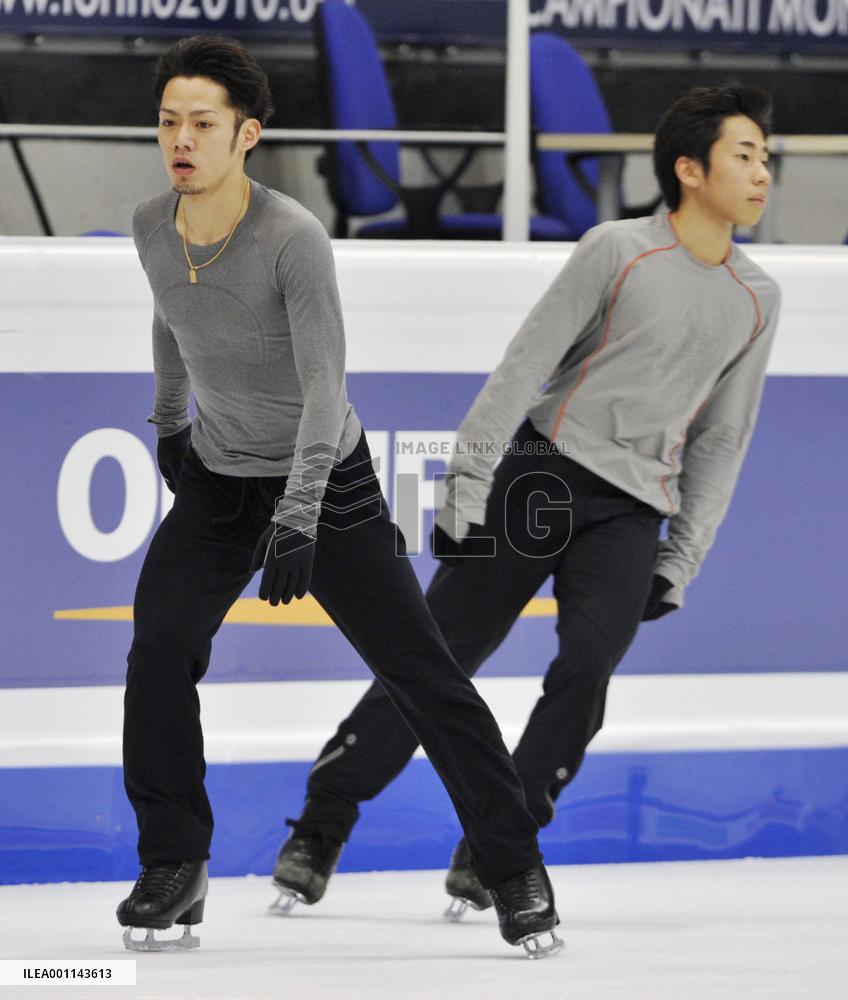 Takahashi, Oda prepare for world c'ships