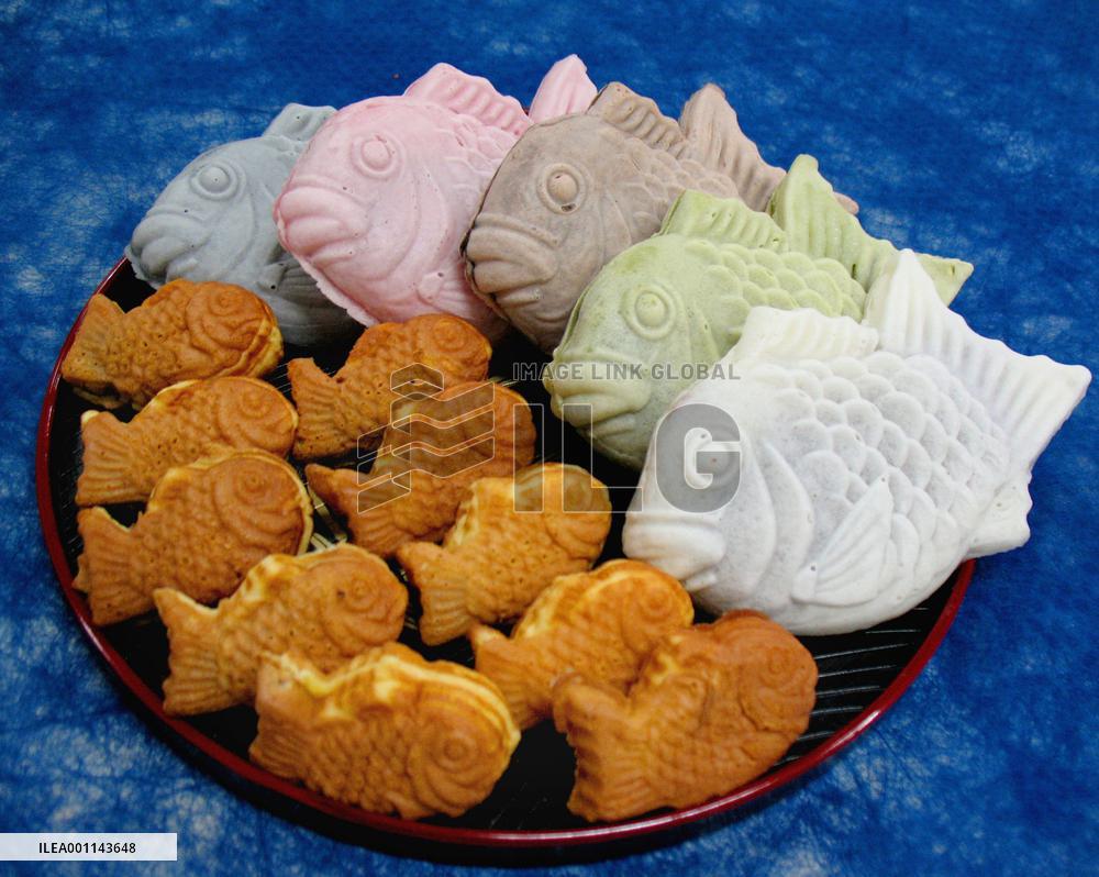 'Taiyaki' pancakes even come in European flavors