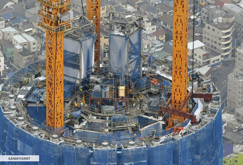 Tokyo Sky Tree now tallest in Japan