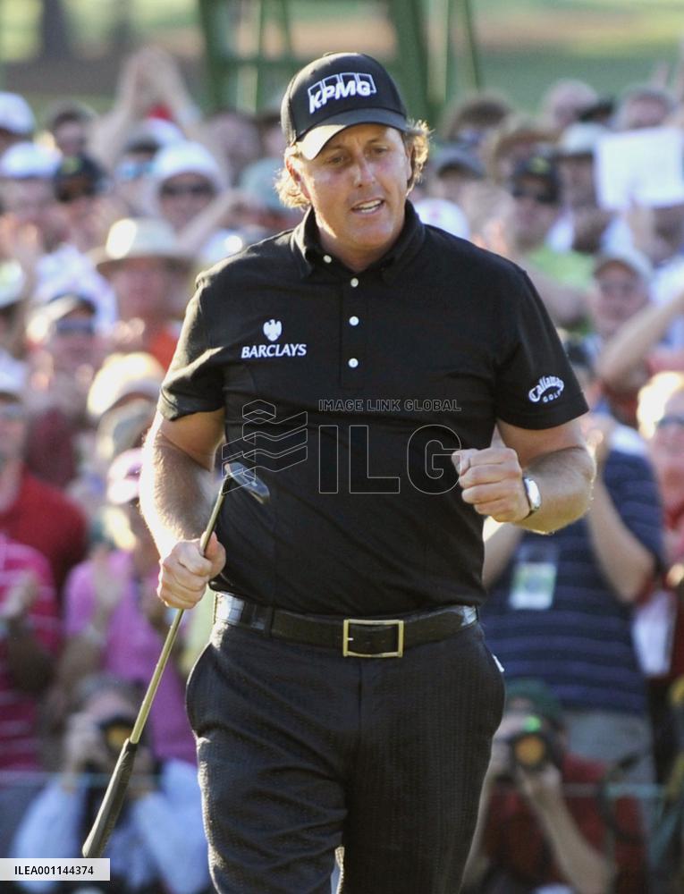 Mickelson wins Masters golf tournament