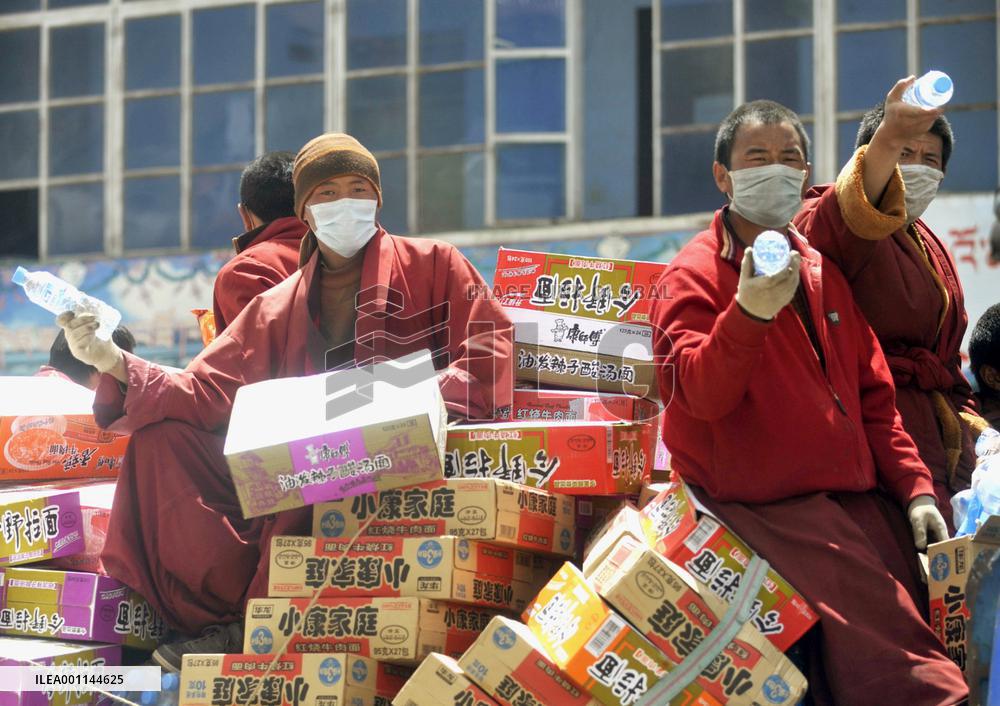 Quake-hit Qinghai Province in China