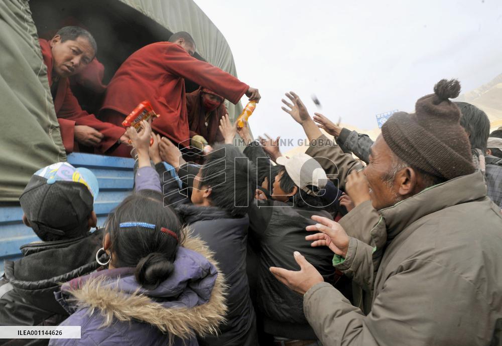 Quake-hit Qinghai Province in China