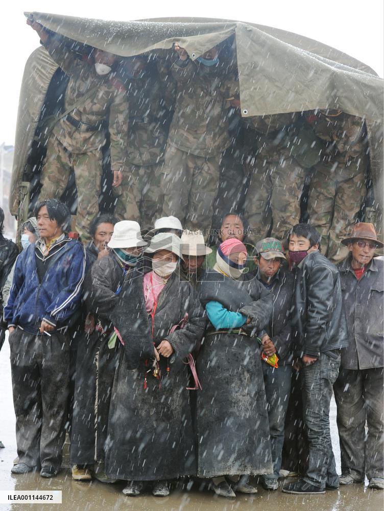 Post-quake life in China's Qinghai Province