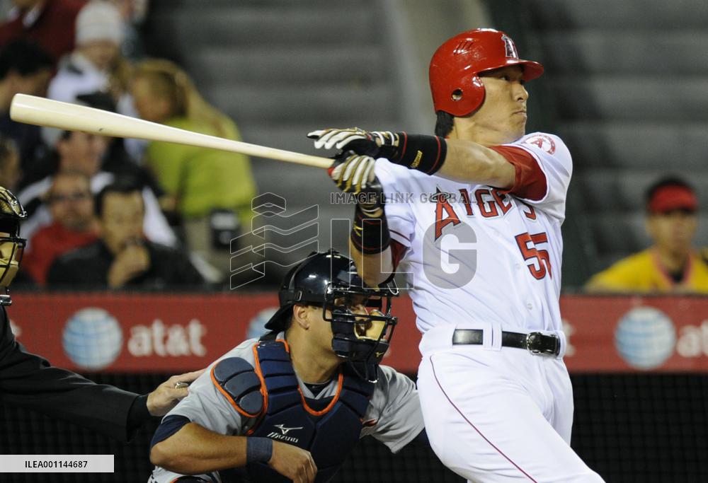 H. Matsui 1-for-4 against Tigers