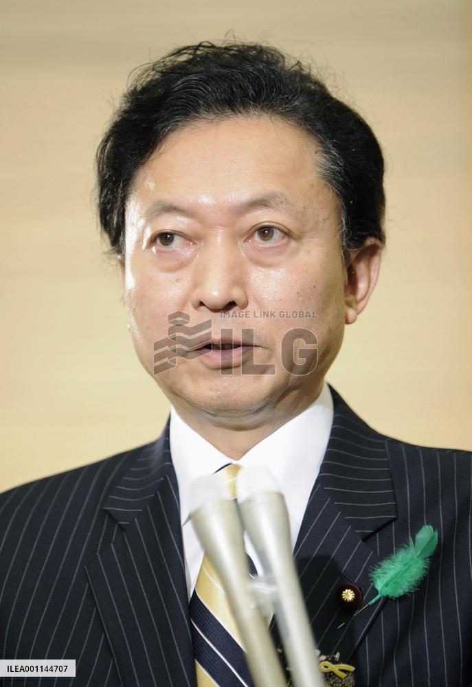 Hatoyama still hoping to settle U.S. base dispute by end of May