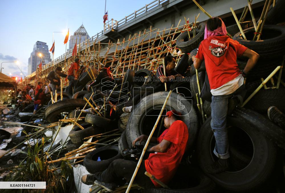 Simmering tension over antigovernment protests in Bangkok