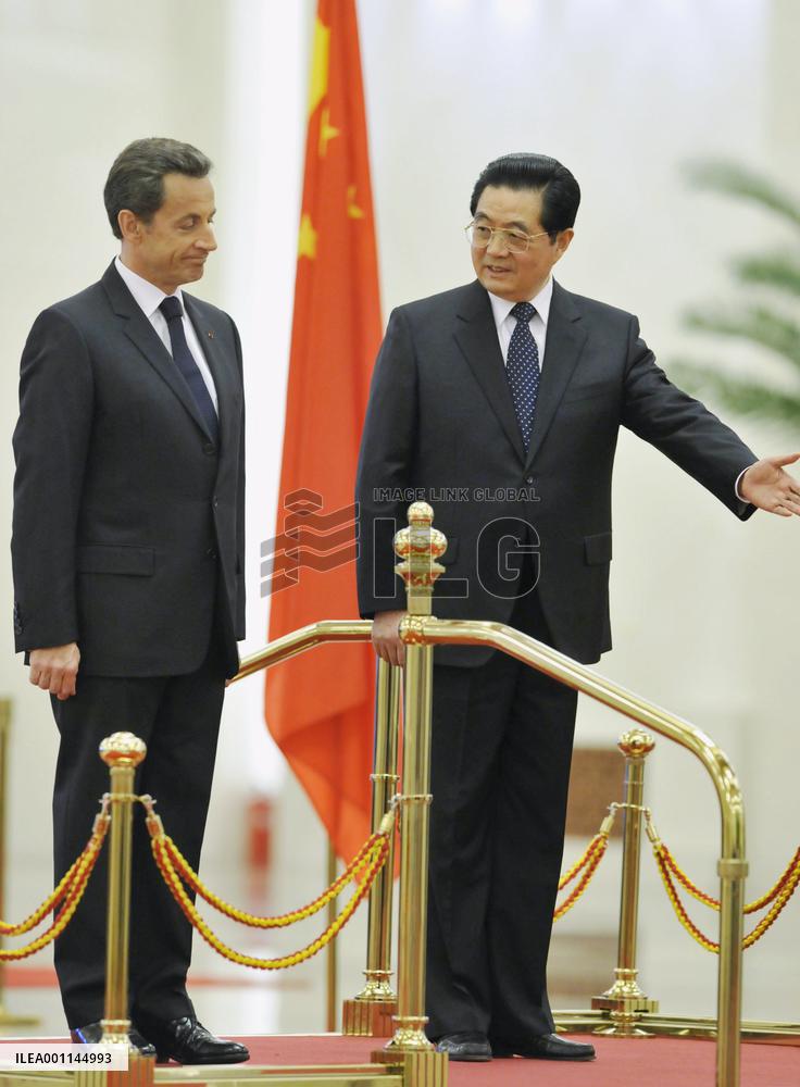 Sarkozy in Beijing