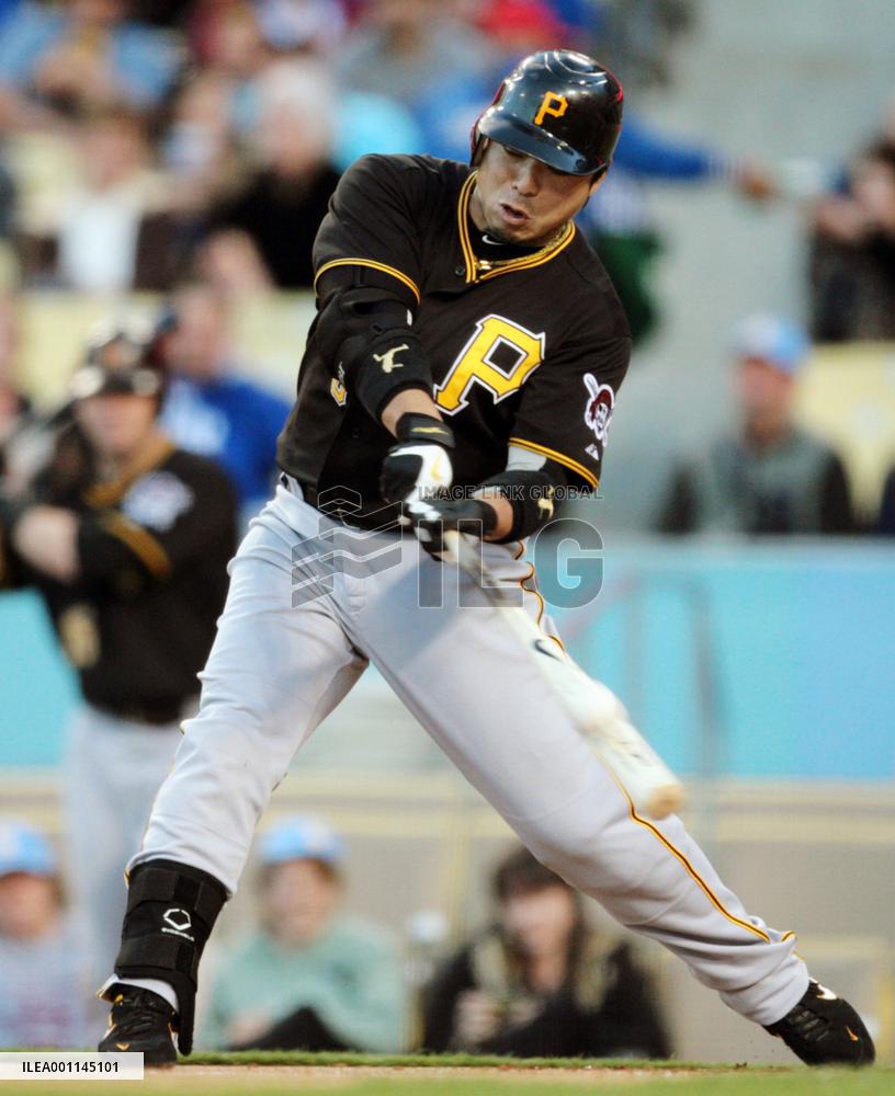 Pirates' Iwamura 1-for-4 against Dodgers
