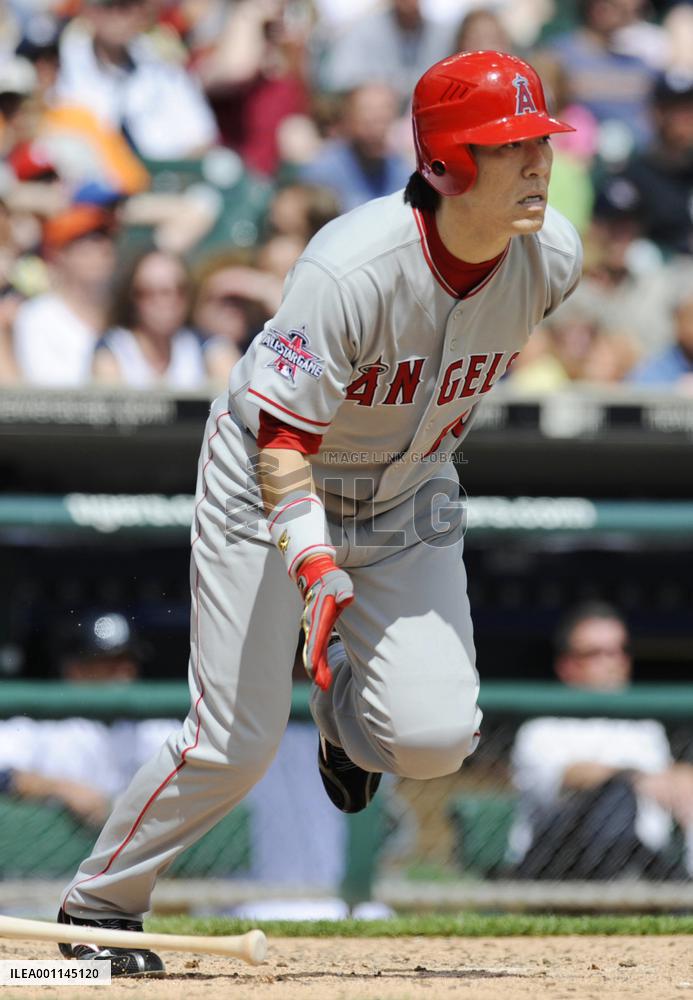 L.A. Angels' Matsui 1-for-4 against Detroit Tigers