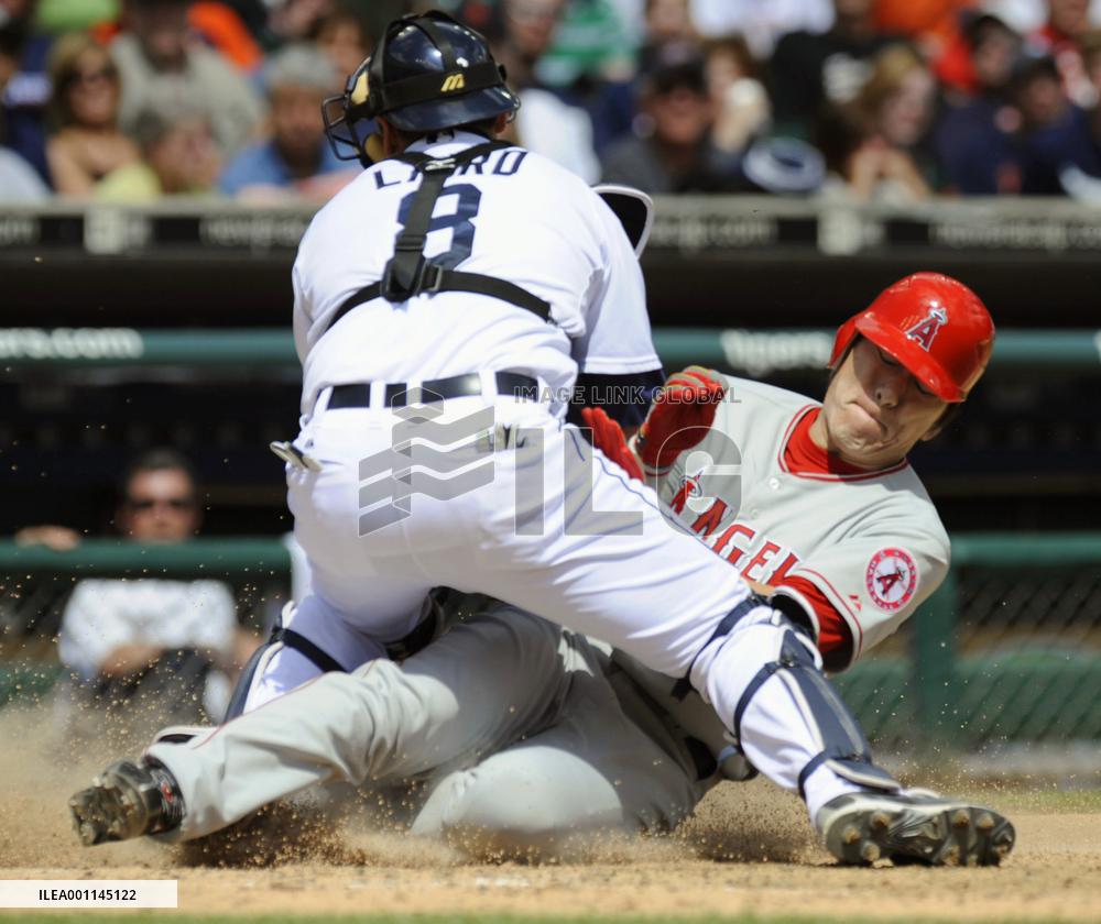 L.A. Angels' Matsui 1-for-4 against Detroit Tigers