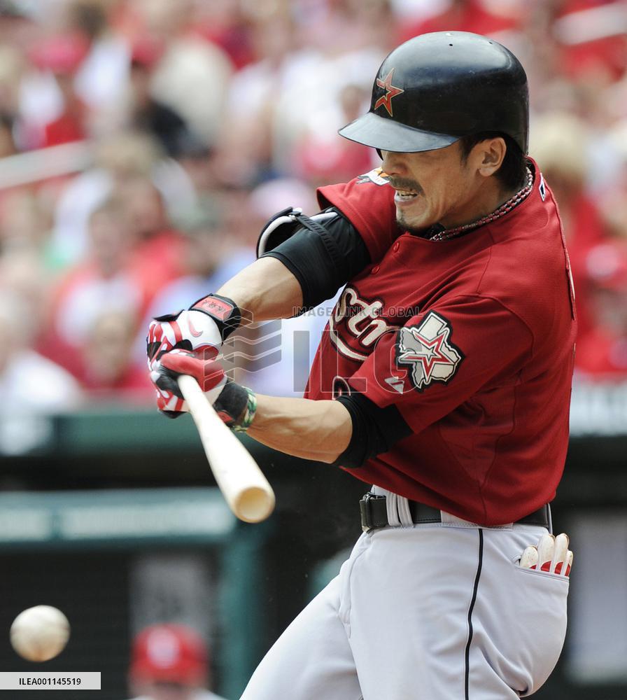 Astros' K. Matsui hitless against Cardinals