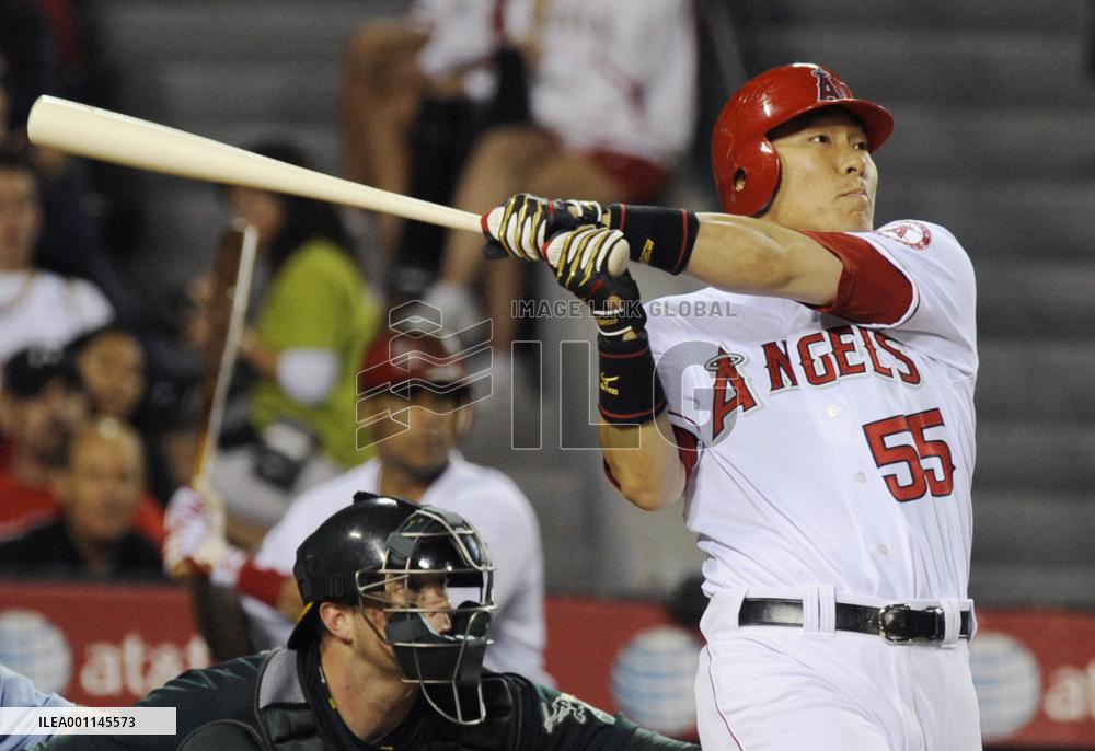 Matsui homers in Angels' win over Athletics