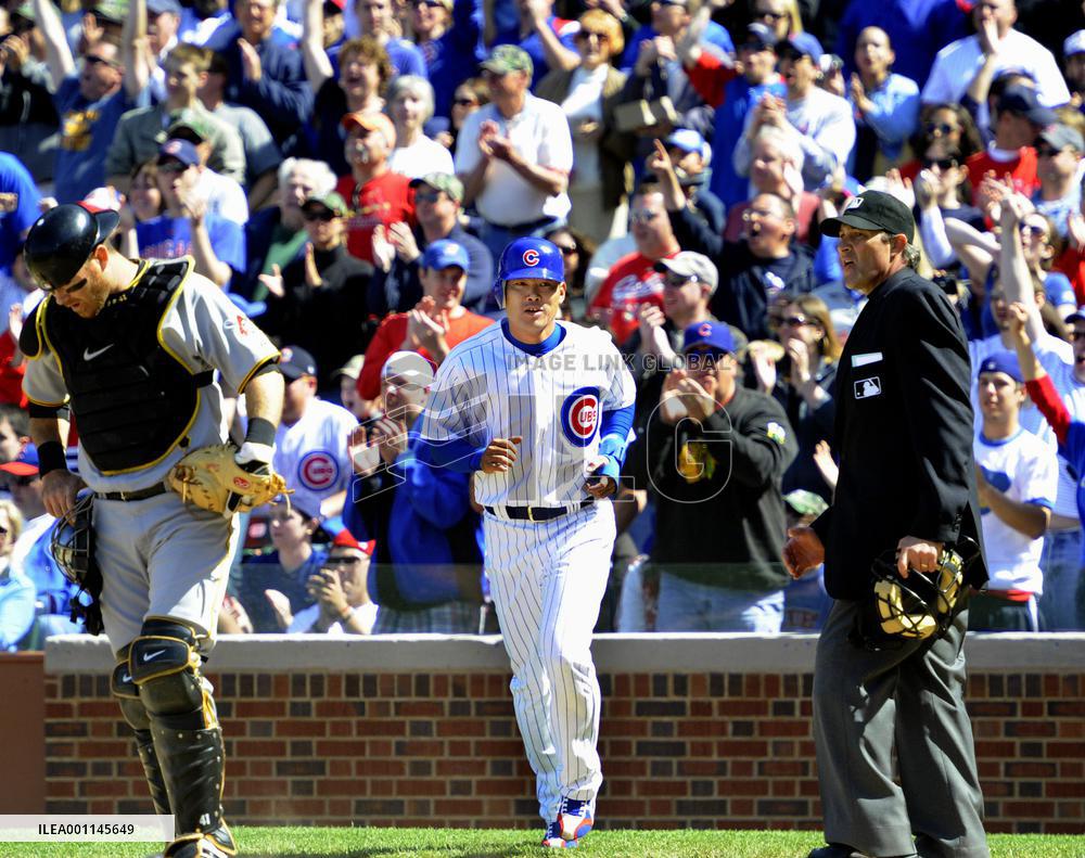 Cubs' Fukudome 1-5 against Pirates