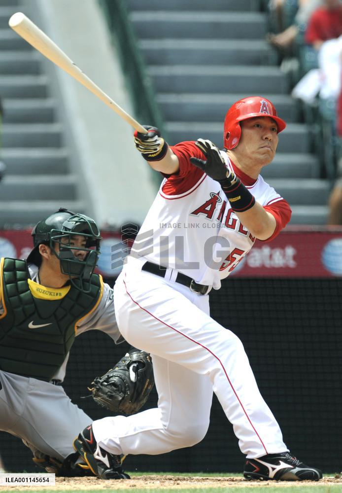 Matsui 1-for-3 in Angels' 4-0 win over Athletics