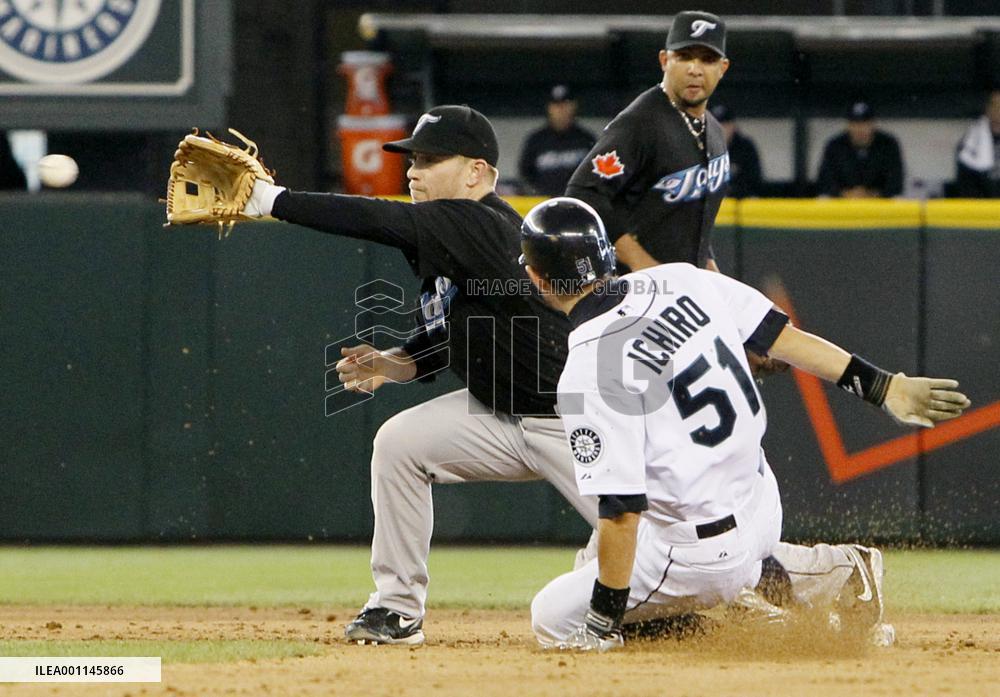 Ichiro 1-for-3 against Blue Jays