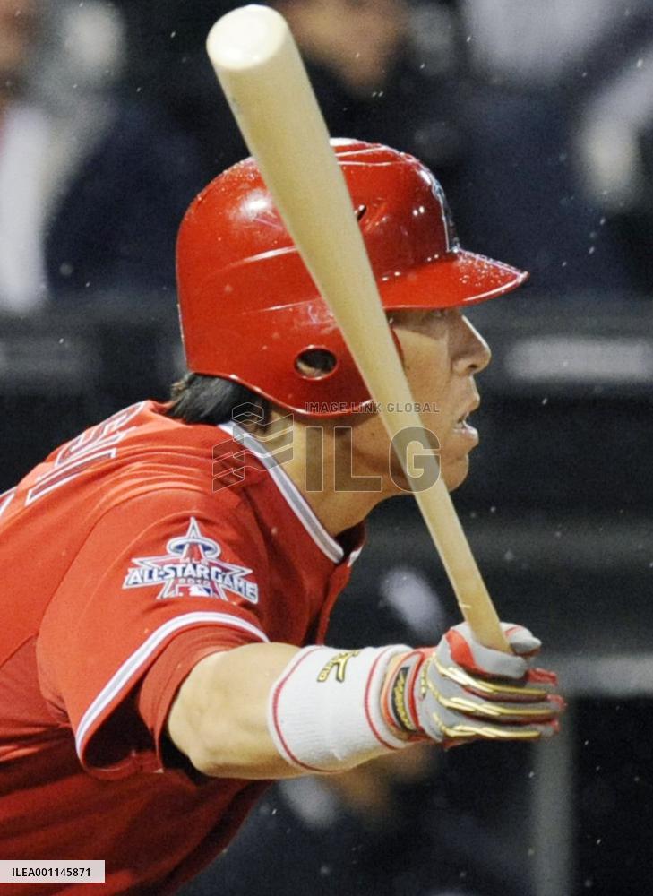 L.A. Angels' Matsui 1-for-3 against Chicago White Sox