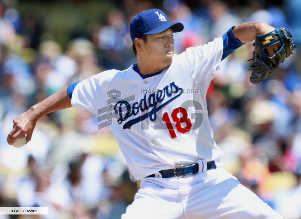 L.A. Dodgers' Kuroda suffers 2nd loss against Detroit Tigers