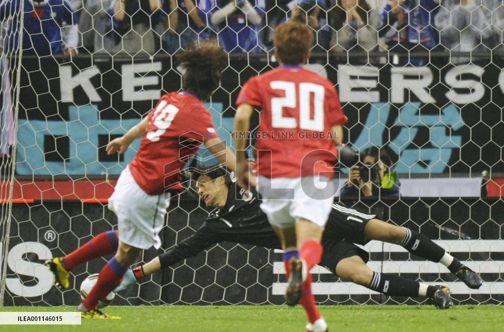 S. Korea beat Japan in soccer friendly