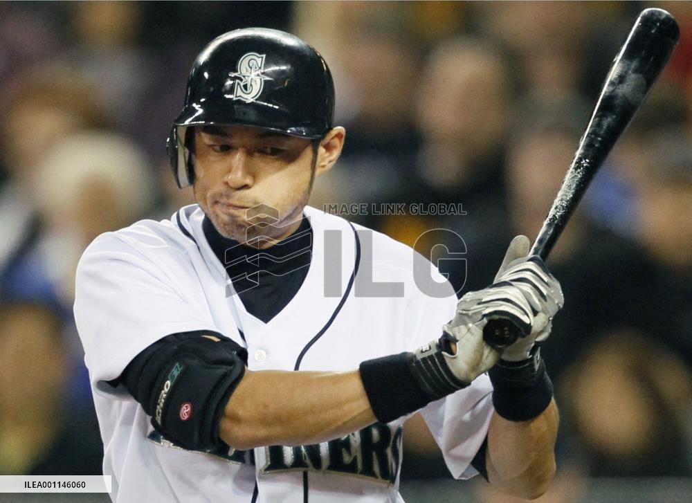 Ichiro hitless against Tigers