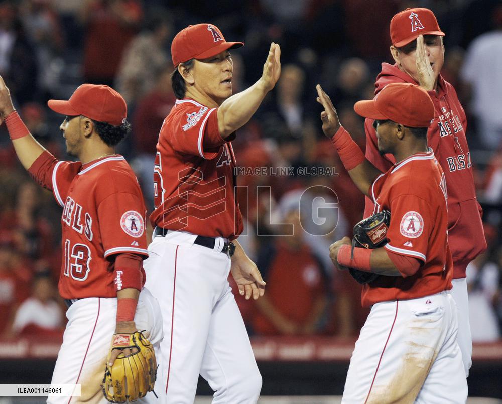 Matsui goes 1-for-3 against Blue Jays