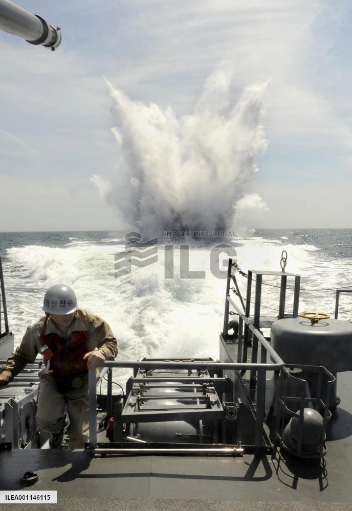 S. Korea holds antisubmarine drill off Taean