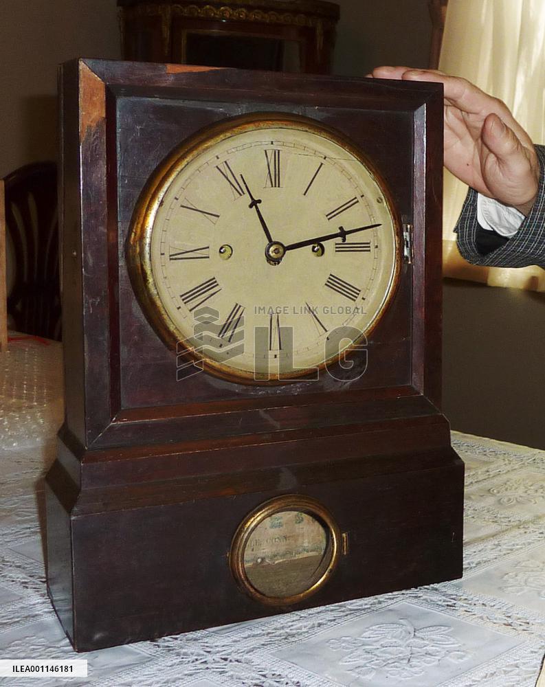 19th century U.S. clock still ticking in Yokohama