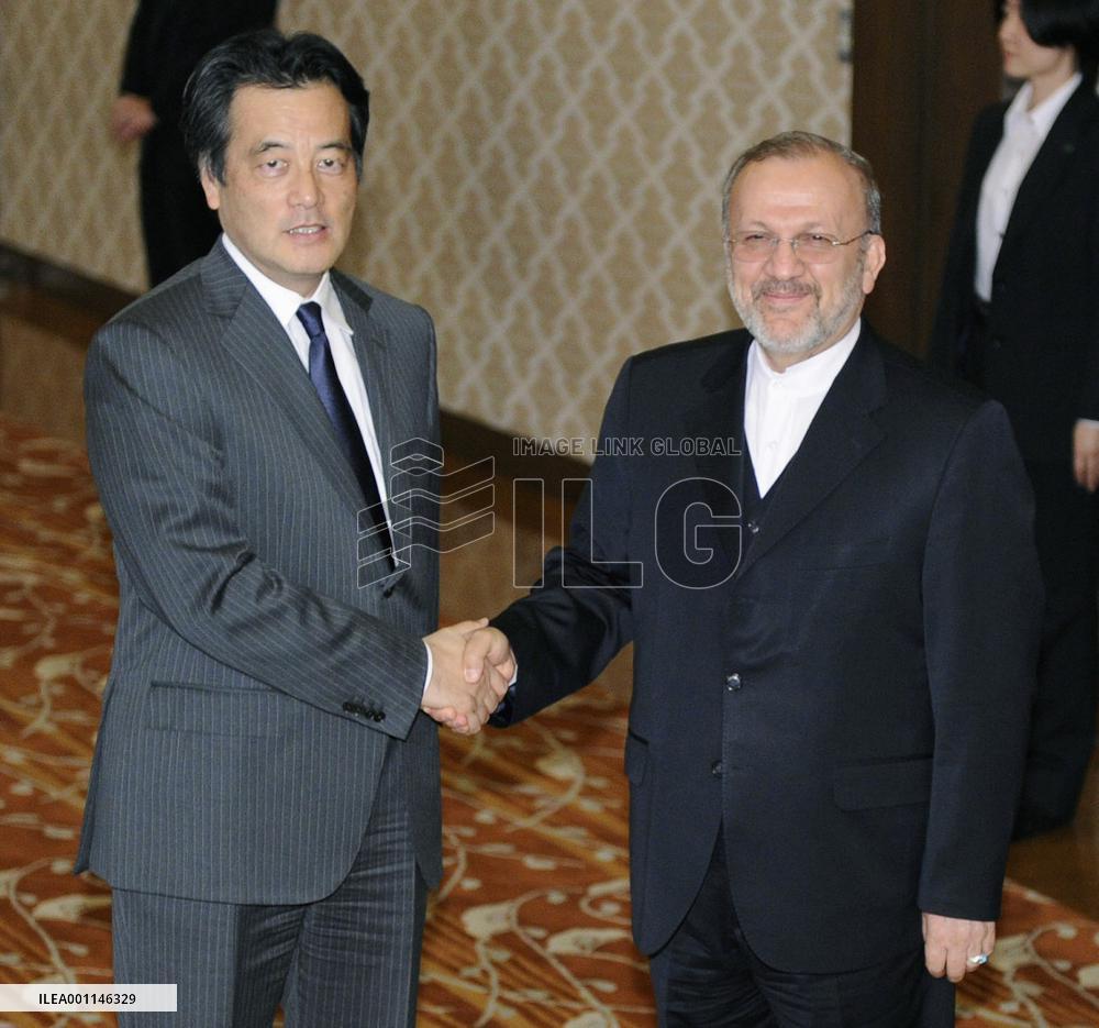 Japanese, Iranian ministers discuss nuclear issues