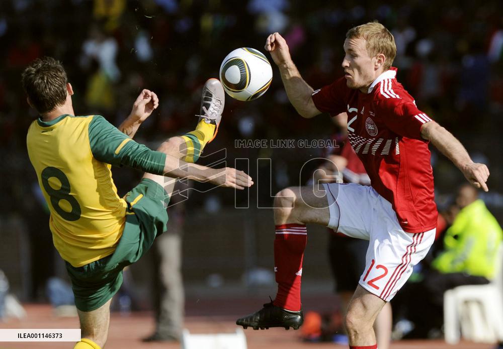 Australia beat Denmark 1-0 in warm-up friendly in S. Africa