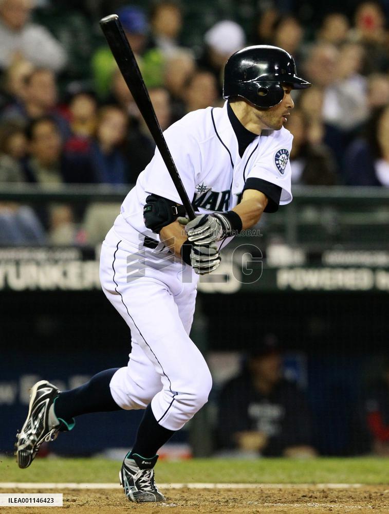 Seattle Mariners Ichiro 3-5 against Minnesota Twins
