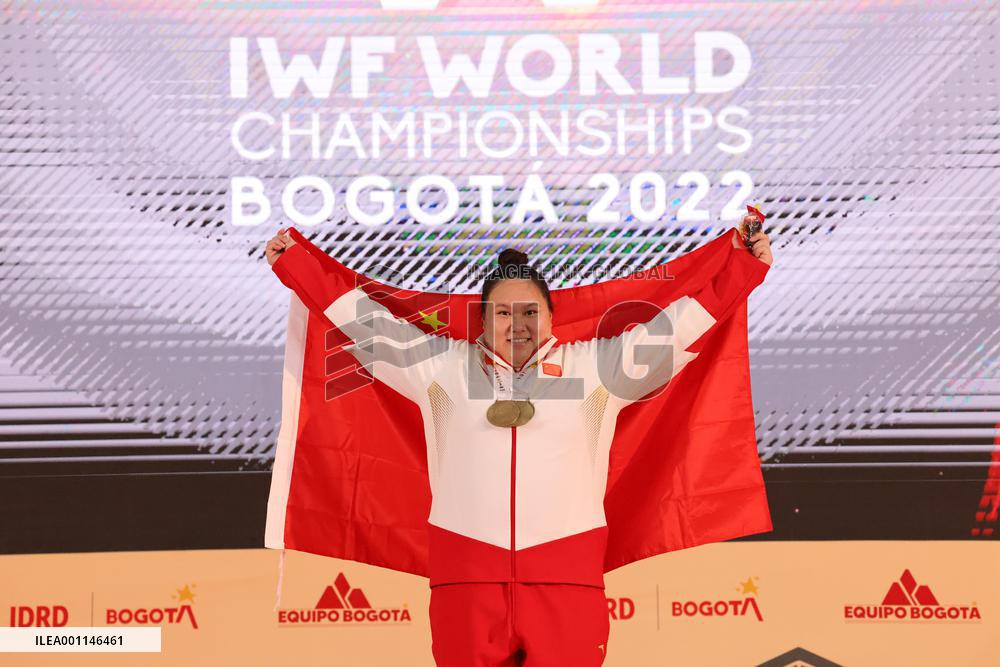 (SP)COLOMBIA-BOGOTA-WEIGHTLIFTING-2022 IWF WORLD CHAMPIONSHIPS