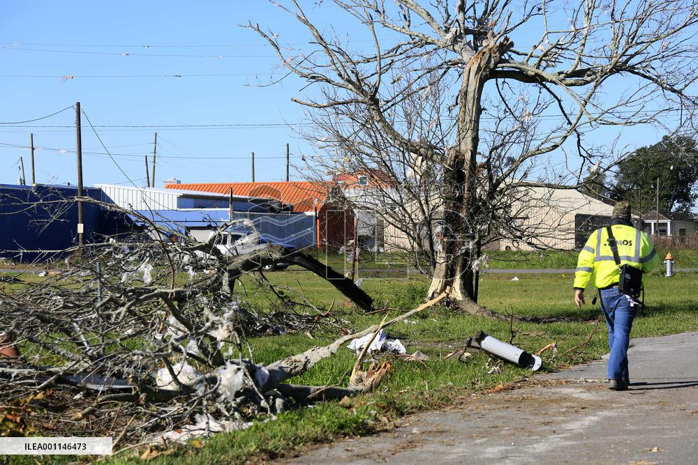 U.S.-LOUISIANA-NEW ORLEANS-ARABI-TORNADO