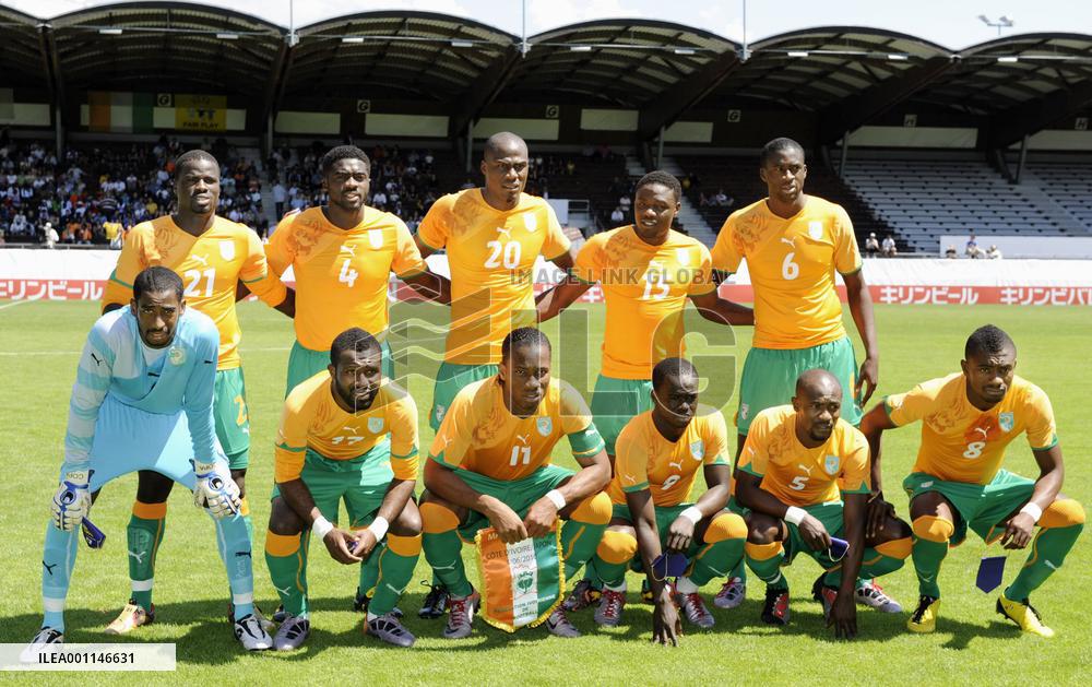 Ivory Coast beat Japan 2-0 in World Cup warm-up match